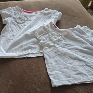 Cherokee White Short Sleeve Tees